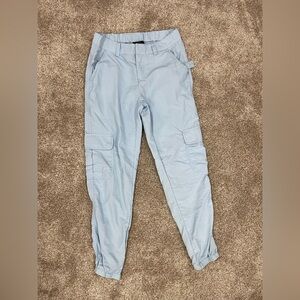 The Ninth hall Womens Sky Blue Cargo Pants Small